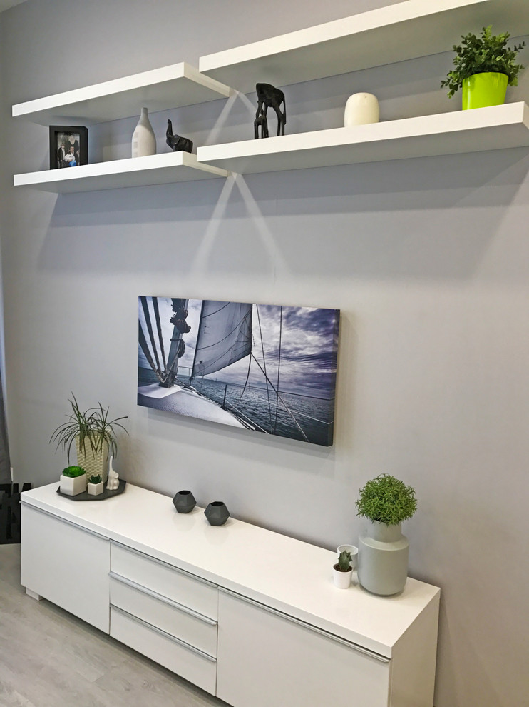 Современный интерьер в ЖК "Авеню 77" 95 кв. м