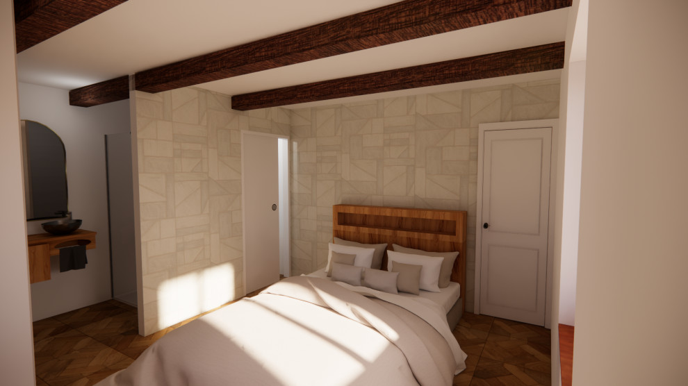 Projet 3D rénovation d'une maison alsacienne - Helfrantzkirch