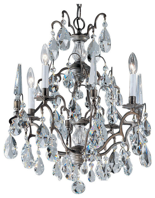 Versailles, Antique Bronze, Crystalique - Traditional - Chandeliers ...