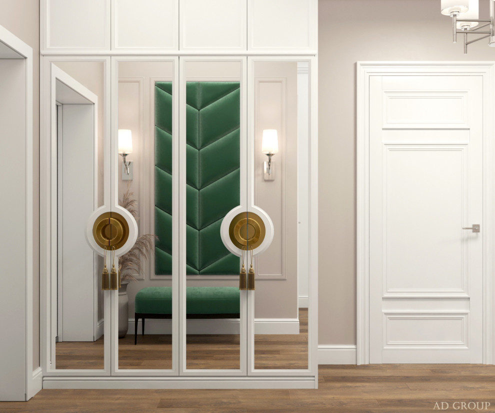 Квартира 105 м2 Современная классика