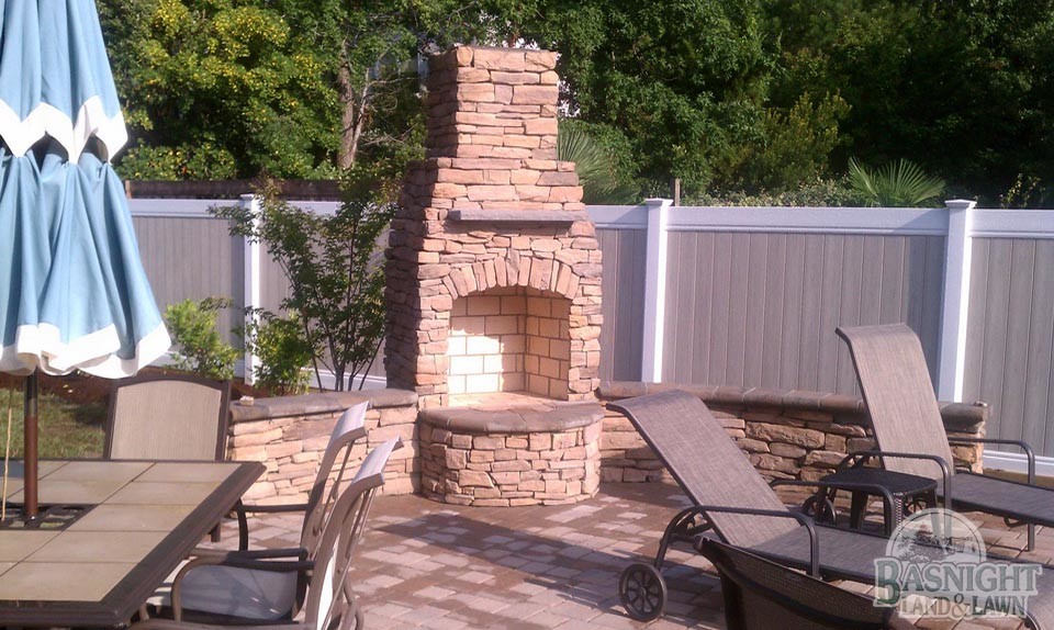 Patio - transitional patio idea