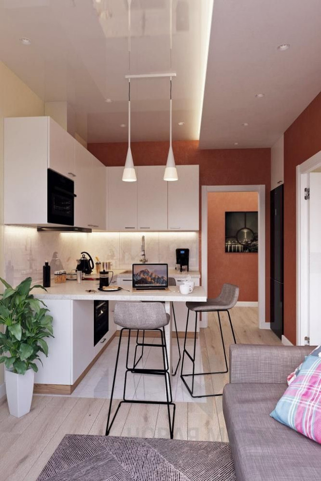 Дизайн-проект однокомнатной квартиры 37.10 кв.м. в ЖК «Водный»