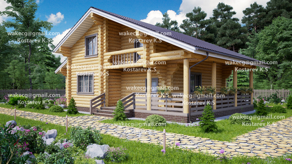 Дома из бруса