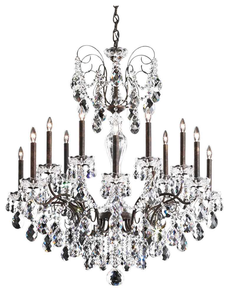 schonbek black chandelier