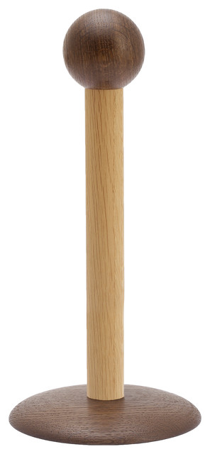 Romer Design EnRul Paper Towel Holder Oak Scandinavian Kitchen 