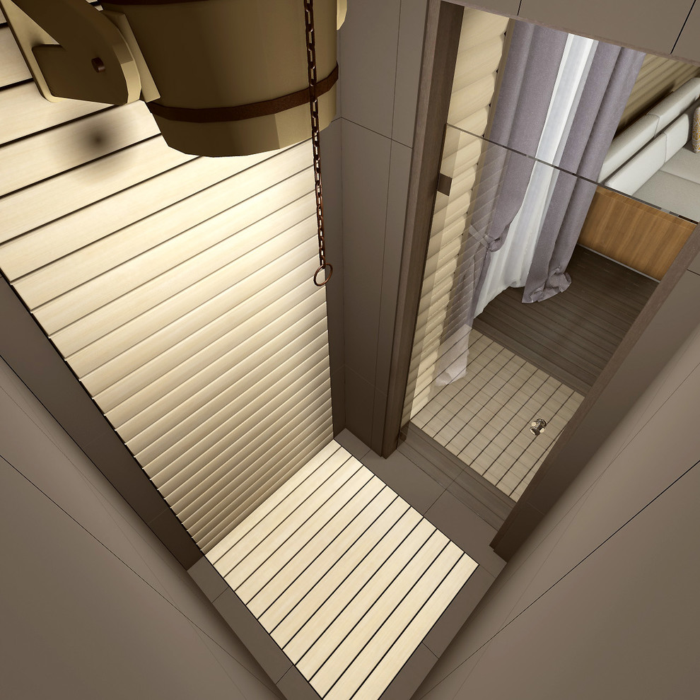 SPA зона с бассейном в частном доме под Харьковом.