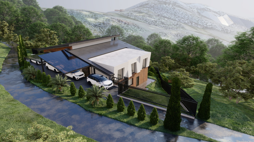 Дом дуплекс – 4 хозяина (S 262 м2)