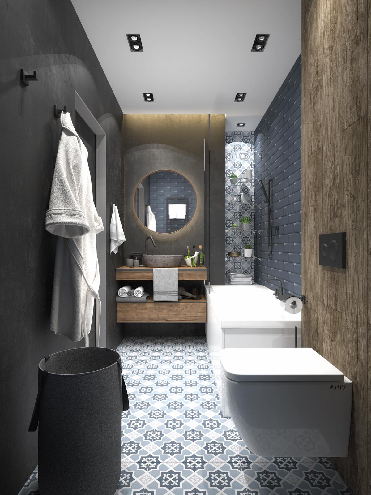 Квартира в ЖК Правобережный в стиле LOFT