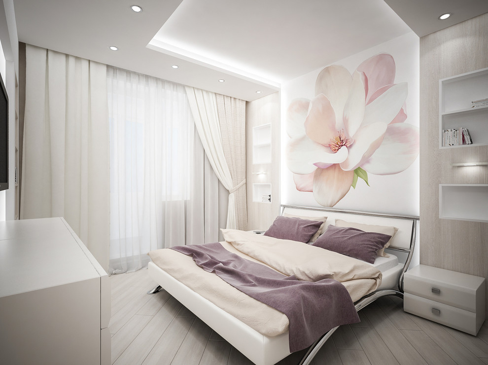 Дизайн интерьера спальни в Нагатино