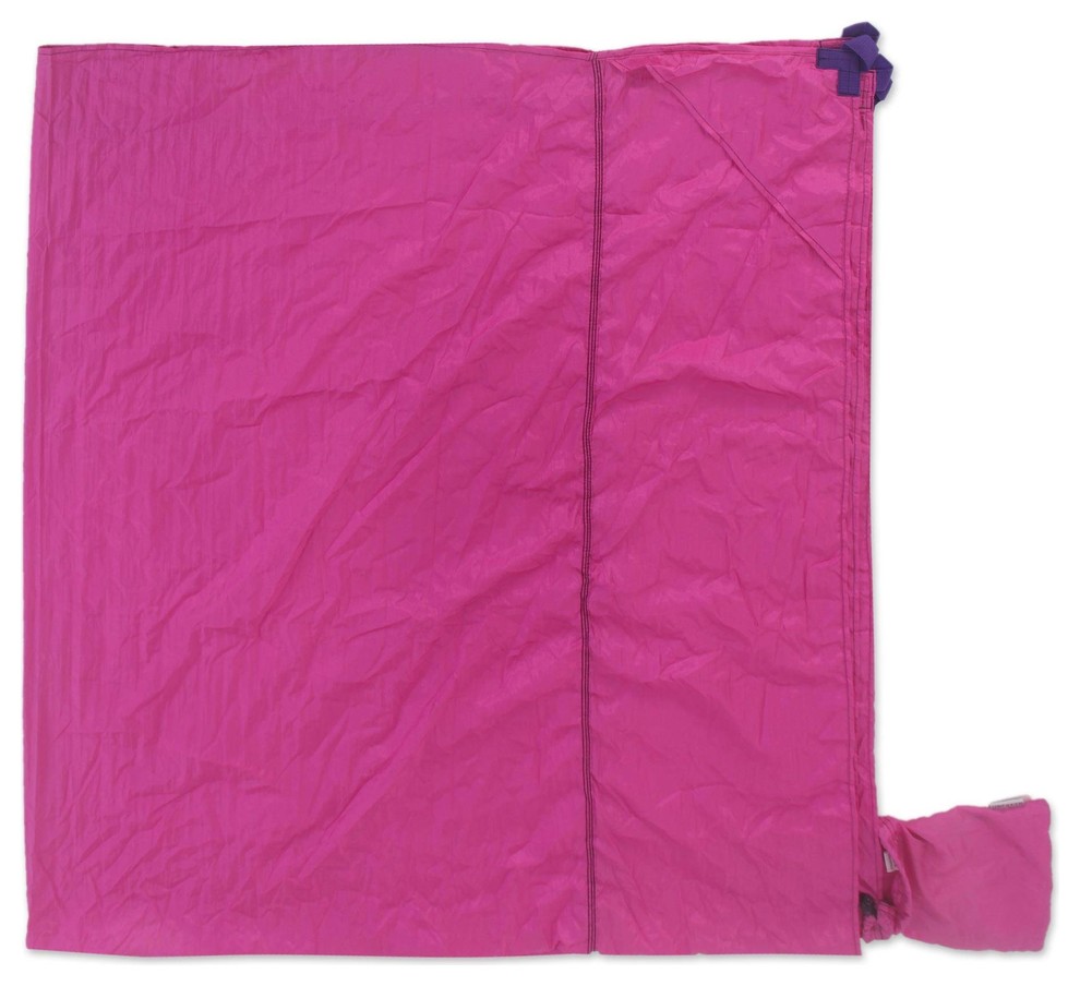 Sanur Fuchsia Parachute Beach Blanket Contemporary Beach Towels