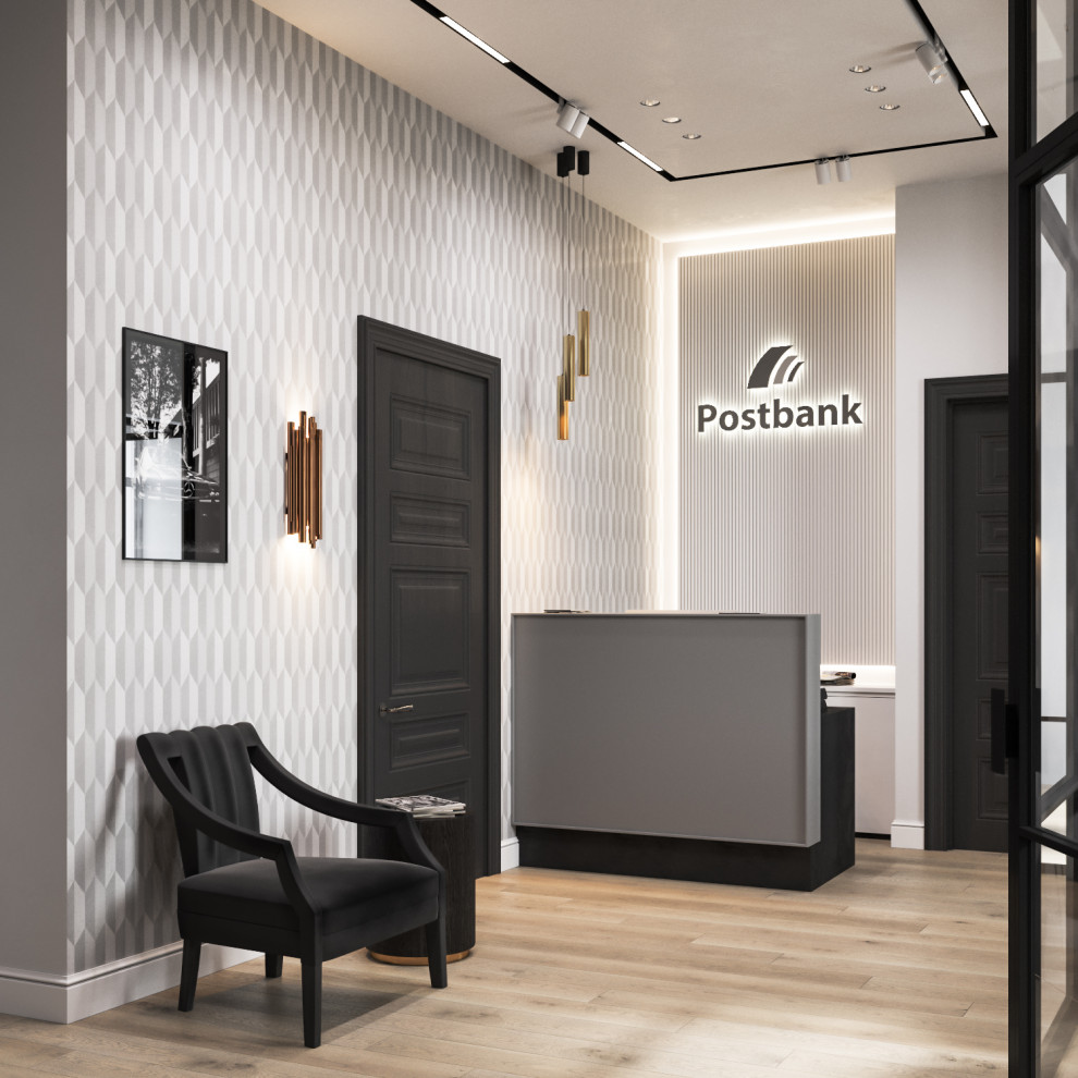 Eklektischer Eingang in Berlin