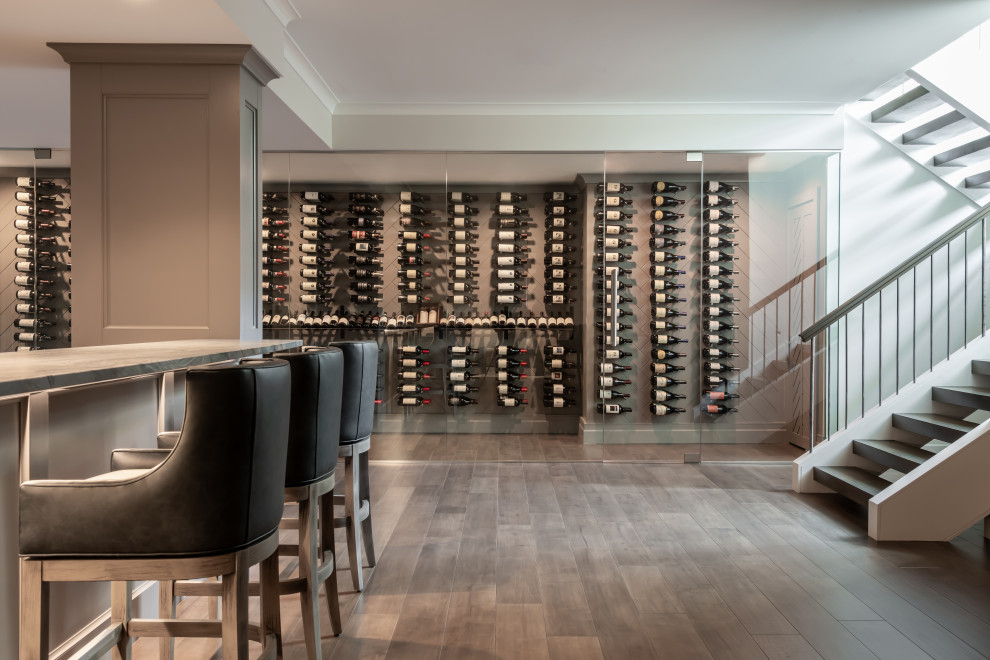 Timeless Luxury Home - Transitional - Wine Cellar - St Louis - by R.E.A ...