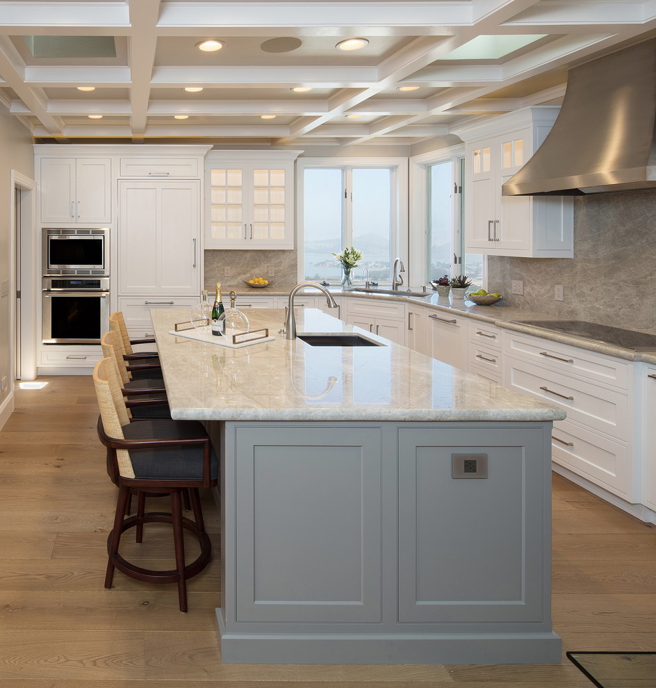 Coastal Elegance Transitional Kitchen San Luis Obispo by Kepler