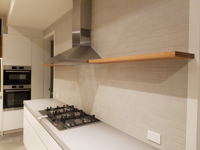 Gill Beach House contemporary-kitchen