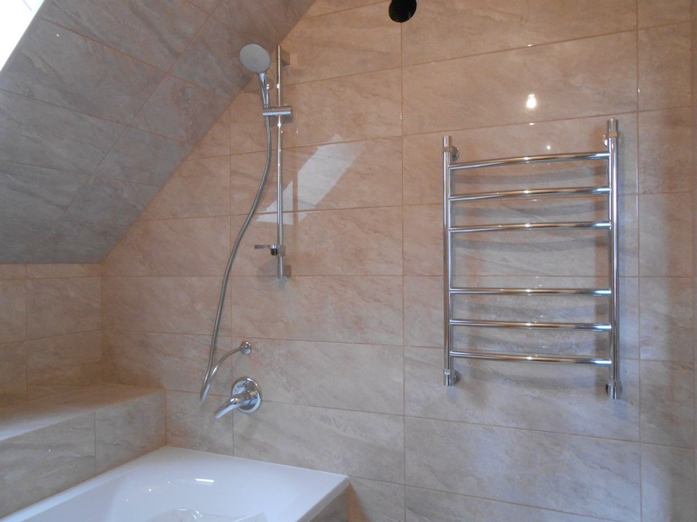 Ванная комната в коттедже