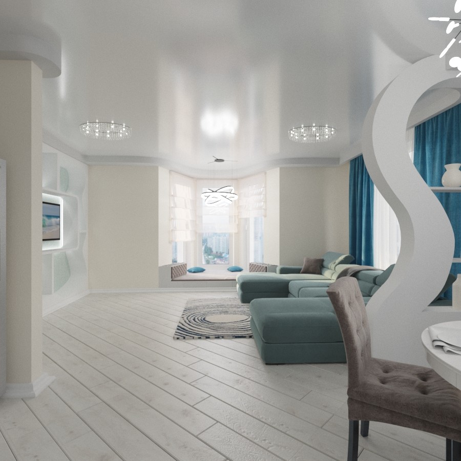 Многокомнатная квартира в Краснодаре