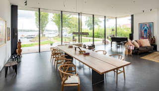 75 Esszimmer Mit Betonboden Ideen Bilder Marz 2021 Houzz De