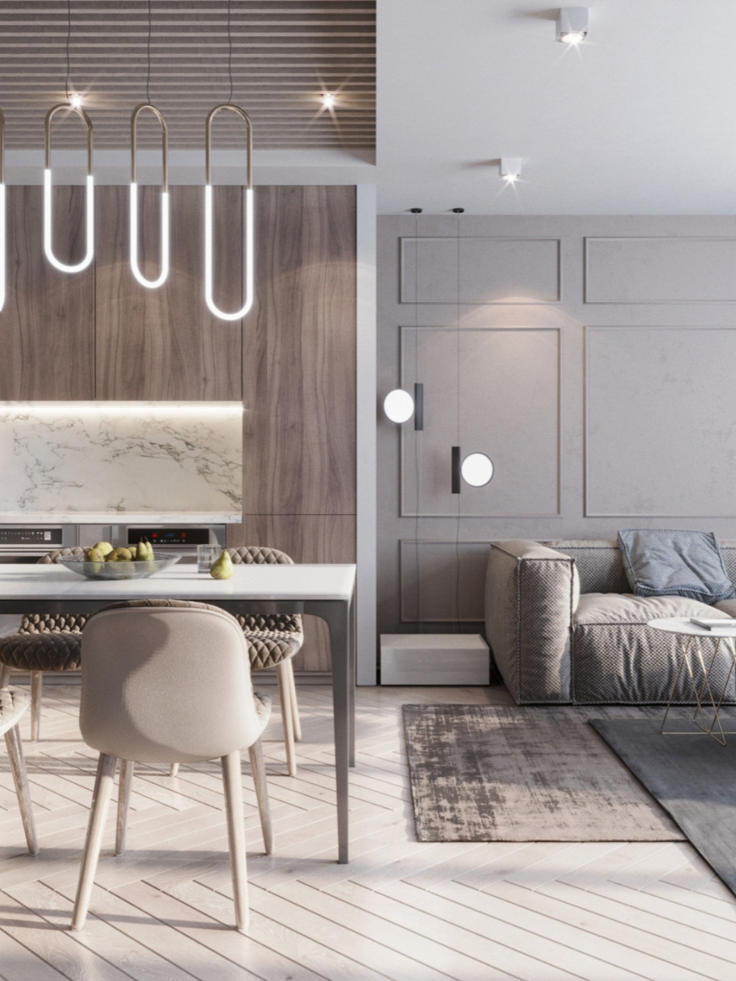 Современная большая квартира