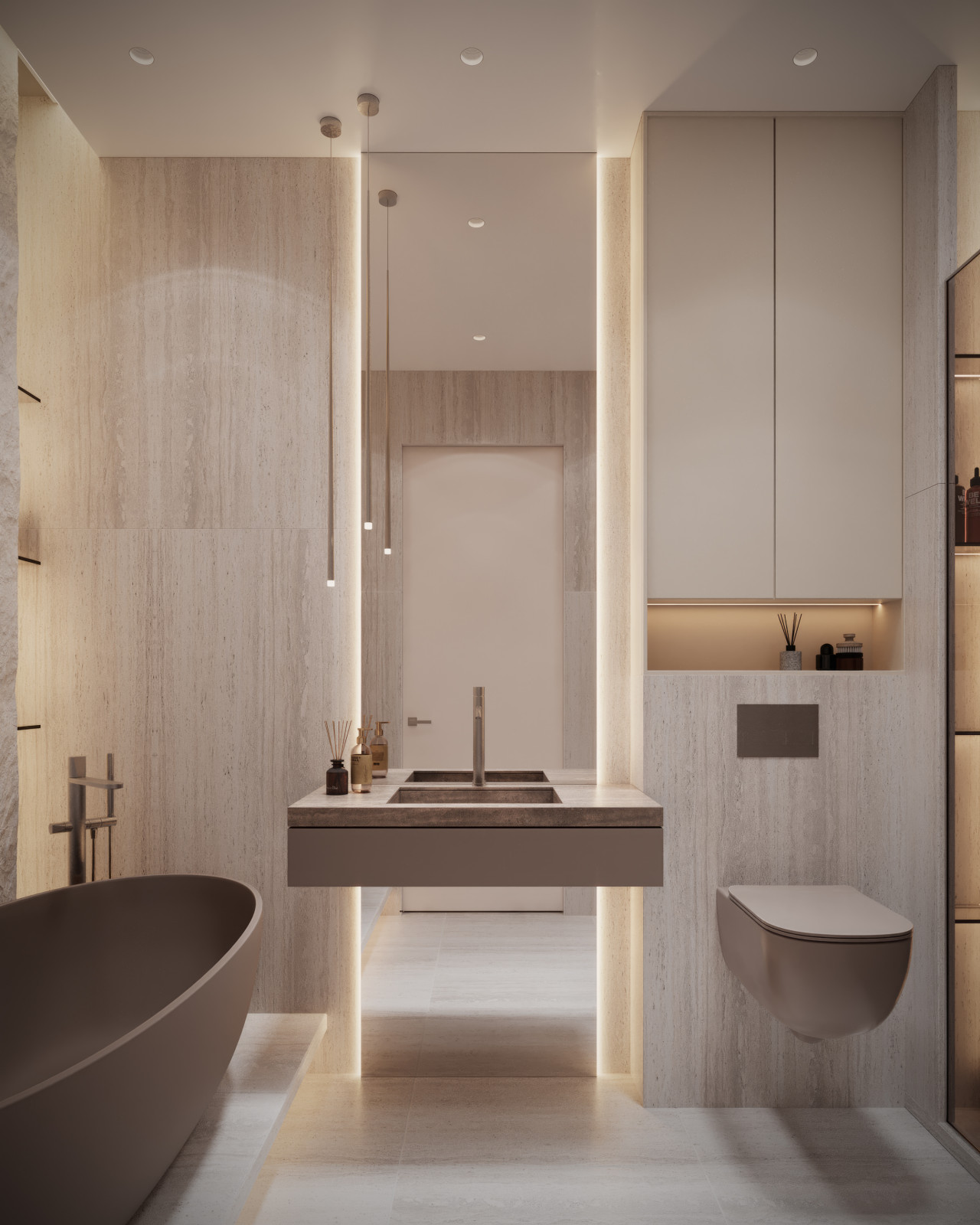 Апартаменты в монохроме