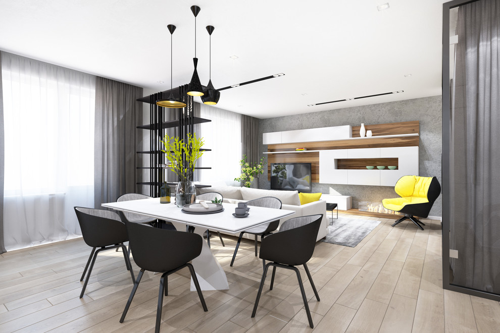 Квартира-студия с яркими акцентами, г. Подольск