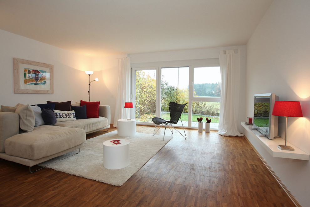 Modernes Wohnzimmer in Frankfurt am Main