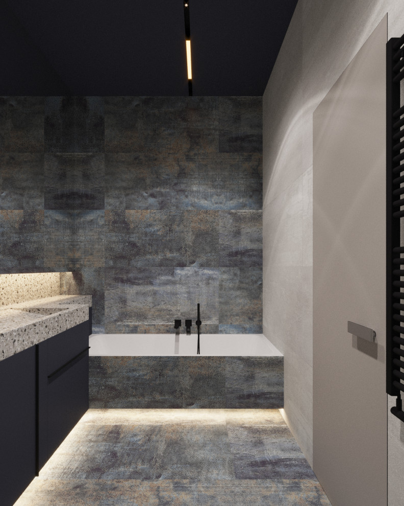 ЖК " Символ" -гостиная для молодого мужчины