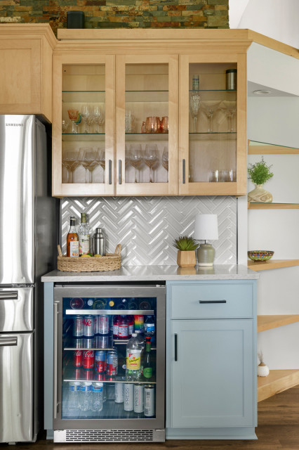 Morning Mantra Kitchen Remodel | Lakeville, MN | White Birch Design contemporary-kitchen