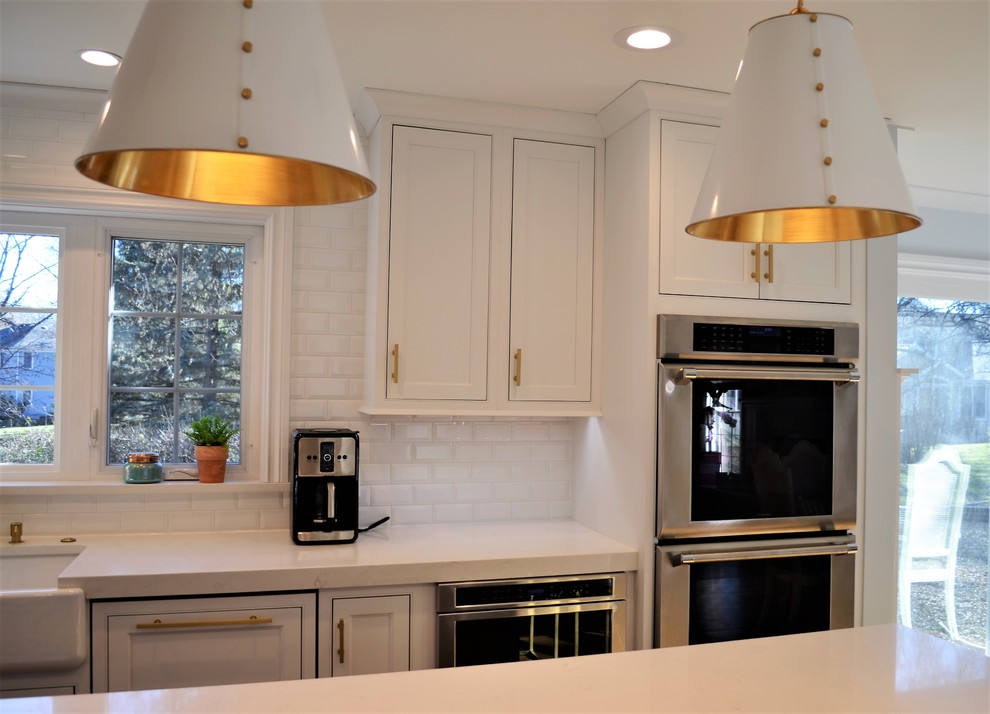Kitchen - transitional kitchen idea in Chicago