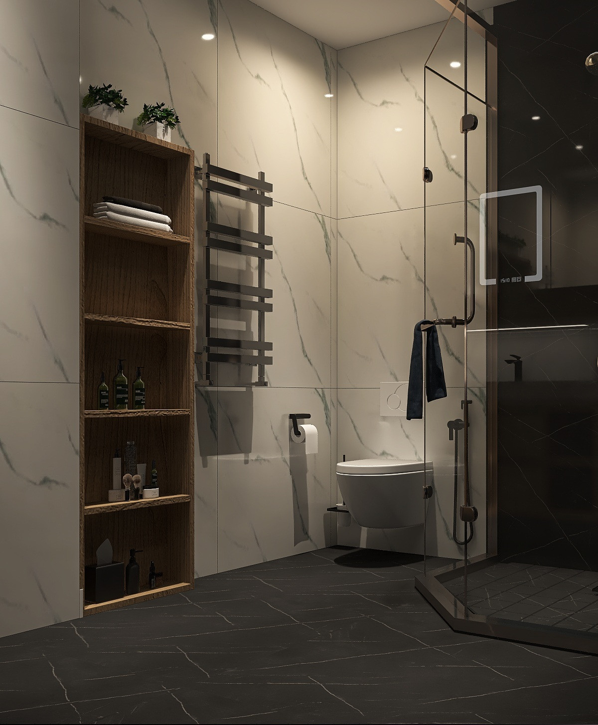 Трехкомнатная квартира в современном стиле