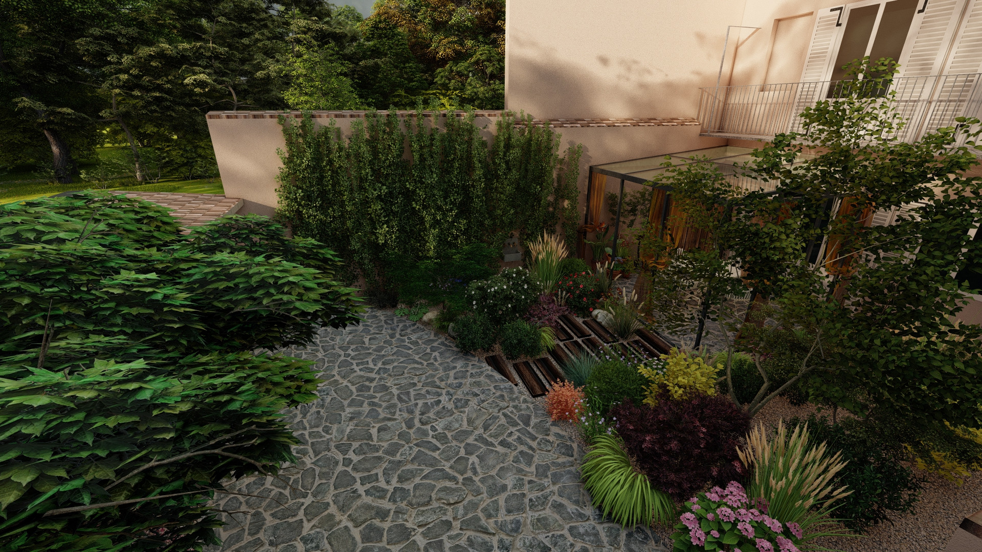 Veranda cottage