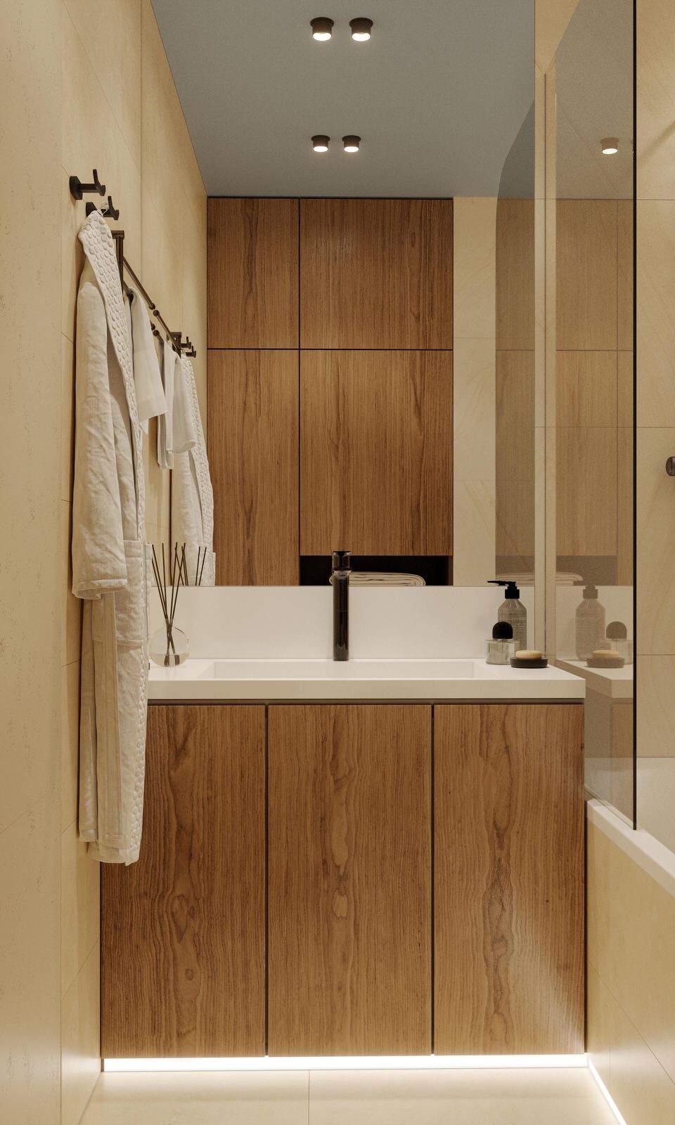 Дизайн интерьера квартиры в скандинавском стиле в ЖК "Московские ворота II"