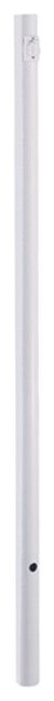 Acclaim Lighting Posts Direct-Burial Lamp Posts Collection 7 ft. Gloss White