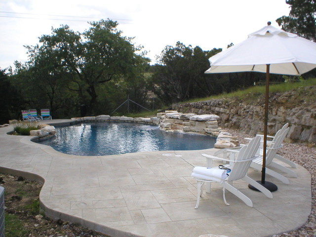 Stamped Concrete Pool Decks american-southwest-swimming-pool-and-hot-tub