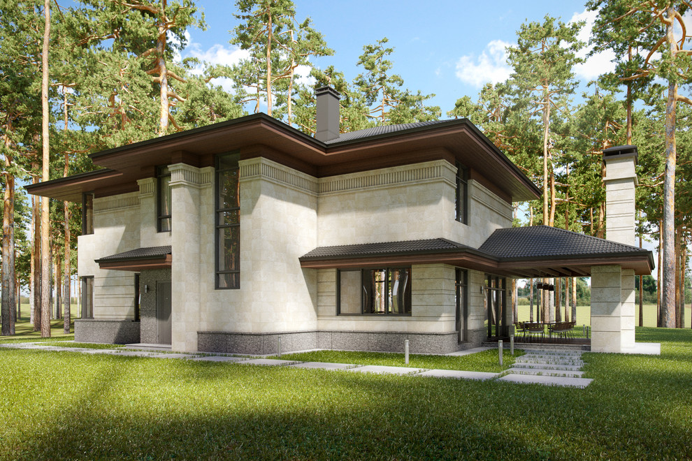 Проект индивидуального жилого дома в коттеджном поселке "Савоя"