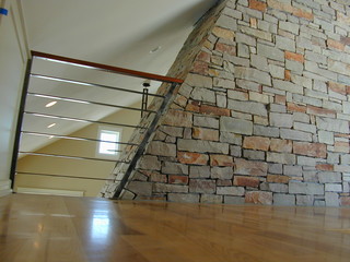 Contempoary Stair Railing - Modern - Staircase - Milwaukee - by Iron Creations USA LTD