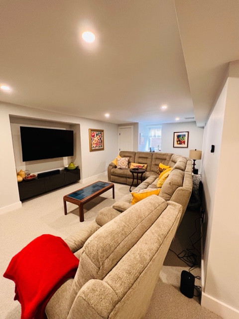 Basement renovation