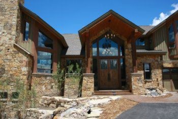 Home design - rustic home design idea in Orange County