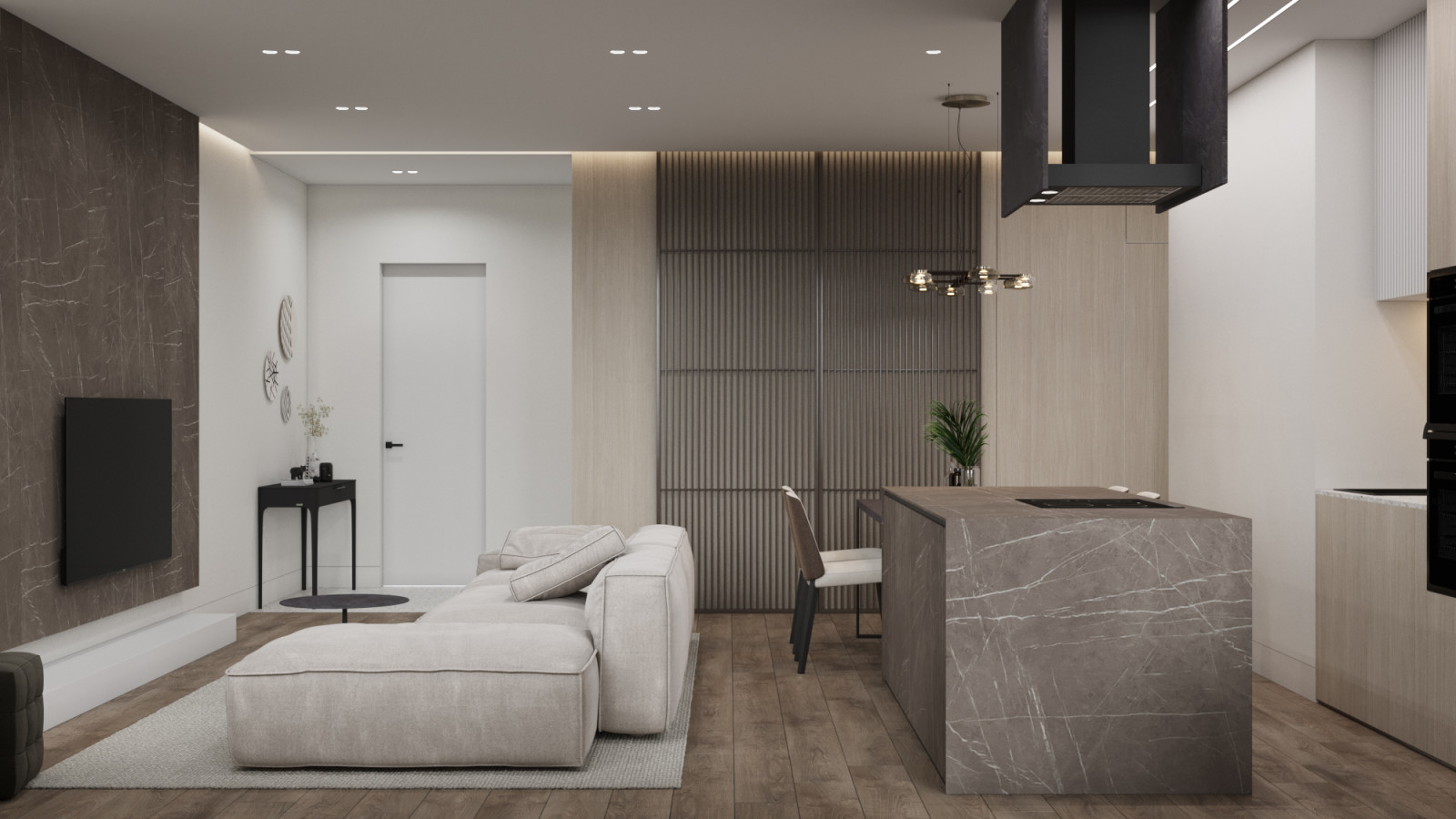 Уютный минимализм для молодой семьи