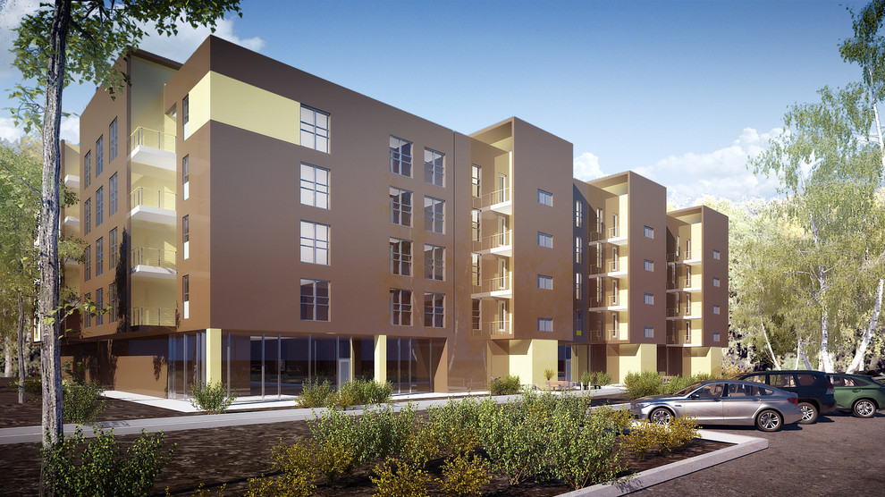 пятиэтажная серия в каркасе