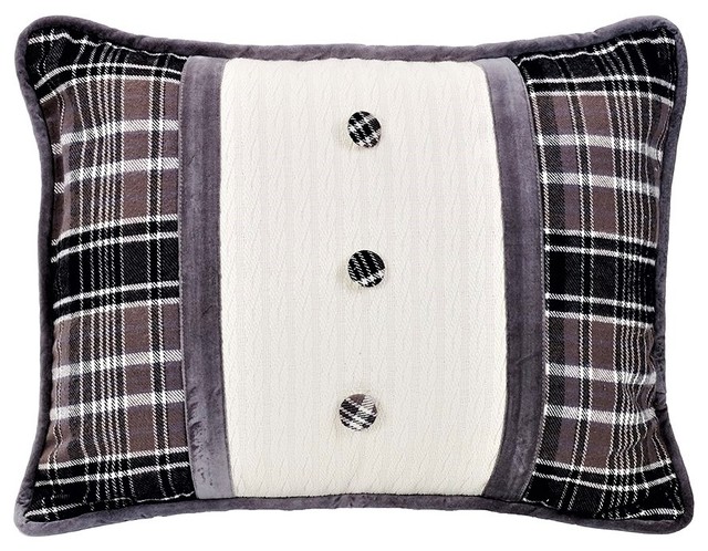 Timberline Lodge Tuxedo Pillow Rustic Decorative Pillows By