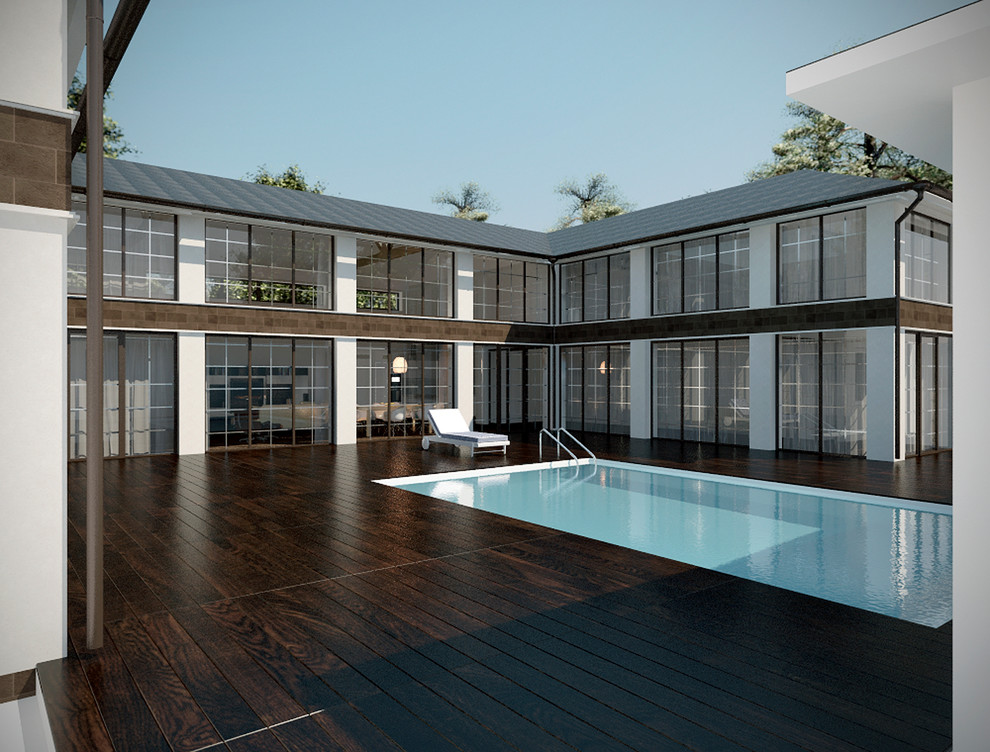 Эскиз загородного дома