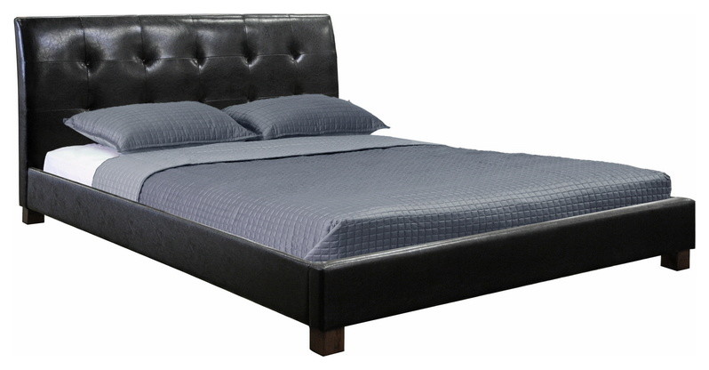 Baxton Studio Hauten Black Modern Bed - Full Size
