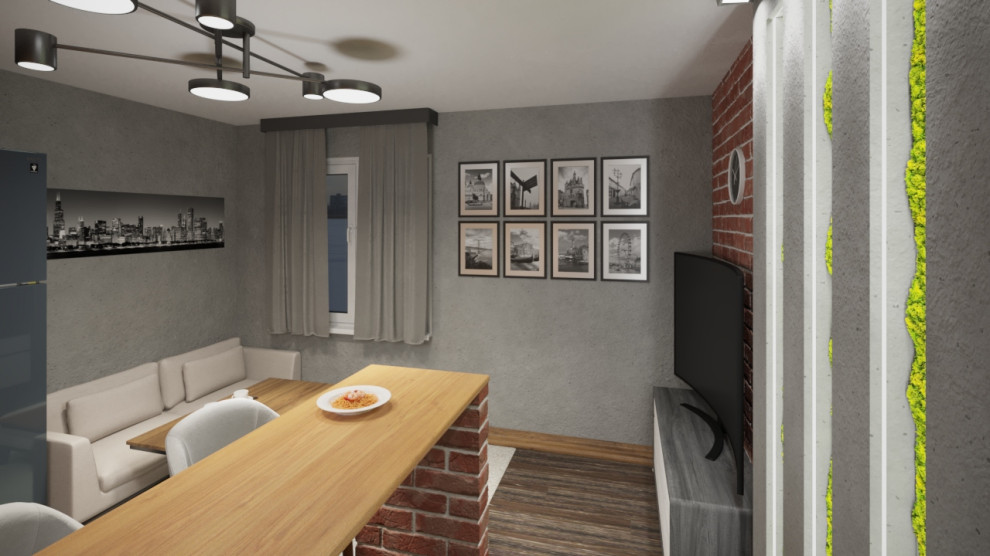 Кухня-гостиная