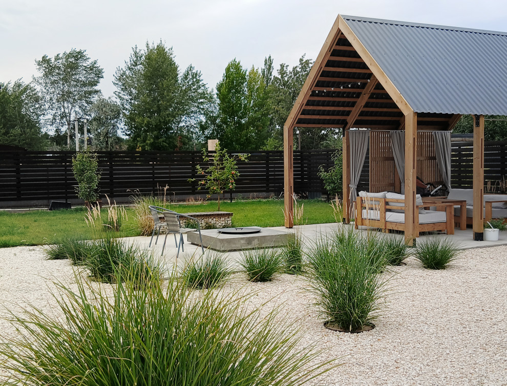 Реализованный дизайн-проект дома и ланд 160м2 в Волгограде, поселок Латошинка