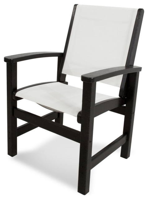 Polywood Coastal Dining Chair, Brookstone Outdoor Furniture