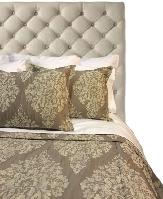 Paloma Queen Duvet Set Silver Traditional Duvet Covers And