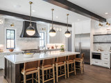 Transitional Kitchen by Fautt Homes