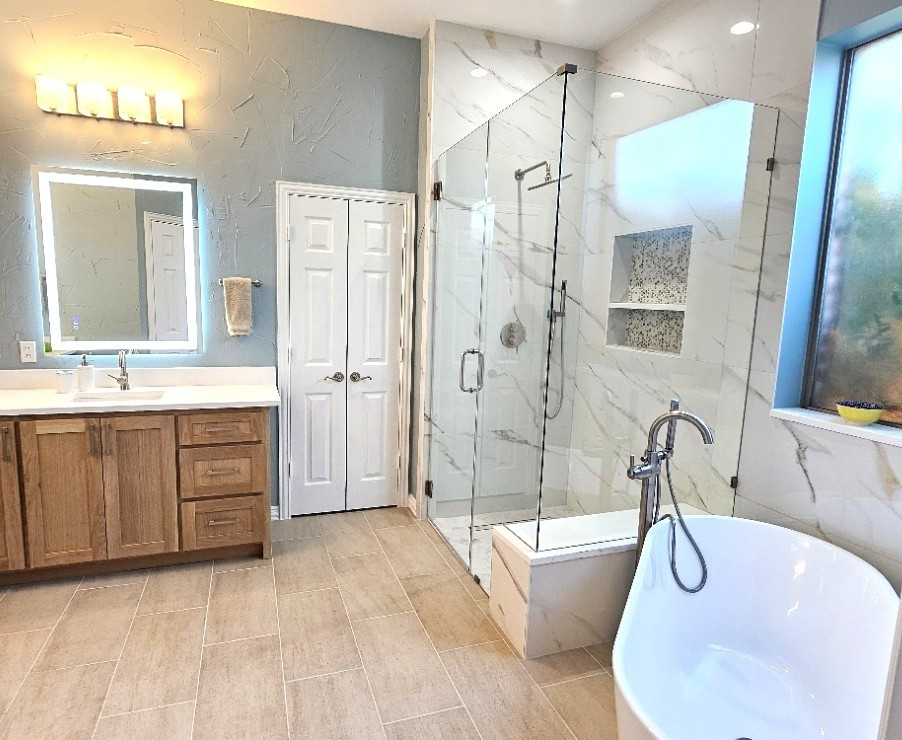 Murphy TX - Master Bathroom Remodel