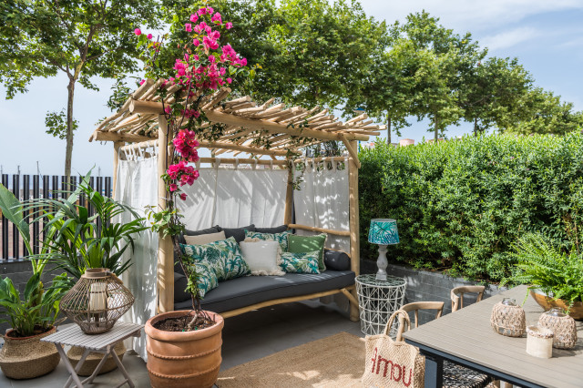 Vivienda en la Costa Brava tropical-terrace