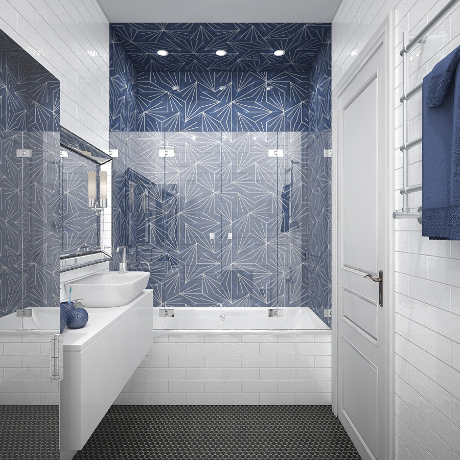 «Оттенки современной классики» / 45 м2